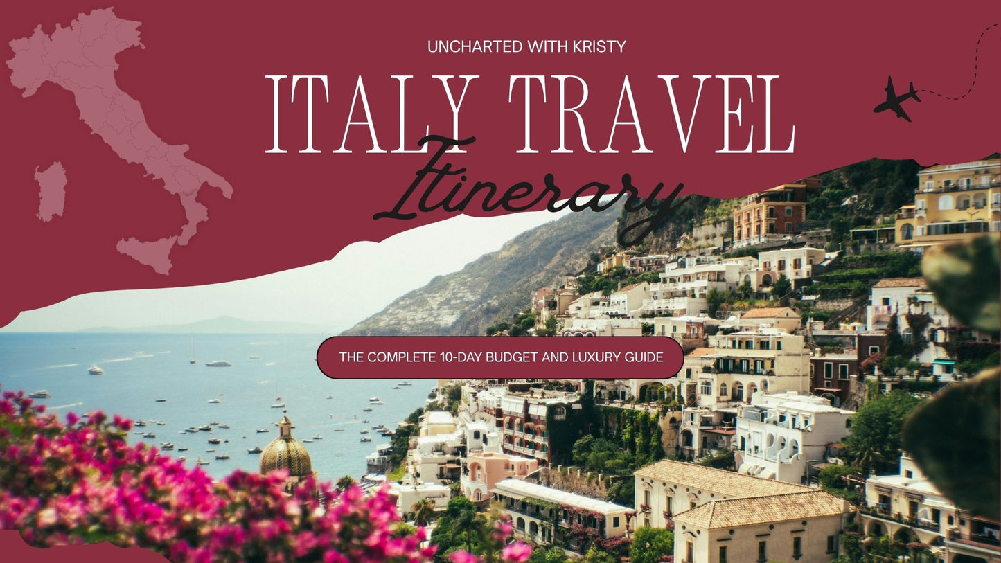Italy Travel Itinerary Guide